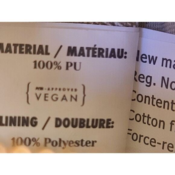 Colab Mini Backpack Sling Bag White Embroidered Strap Vegan - Picture 9 of 9